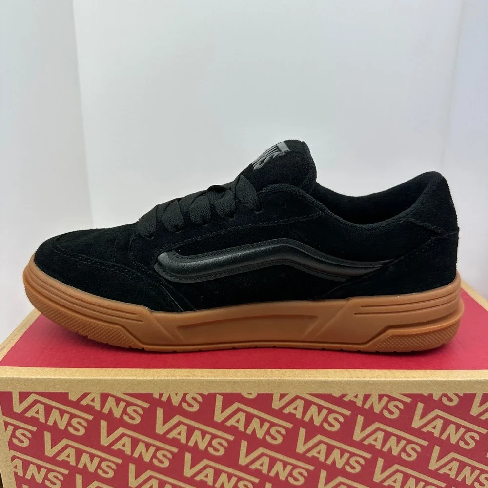 NEW Vans Hylane Black Gum Suede Chunky Y2K Skate Shoes Mens 8 Womens 9.5 Sneaker